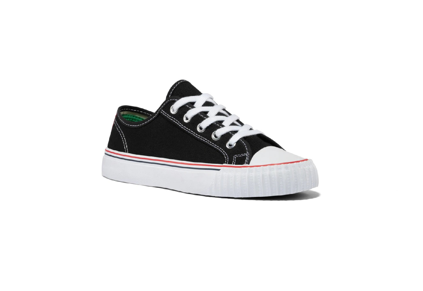 PF Flyers Center Lo Reissue, Black/White (Kids)