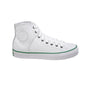 PF Flyers Bob Cousy High Top Sneakers, White/Green (Women)