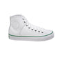 PF Flyers Bob Cousy High Top Sneakers, White/Green (Men)