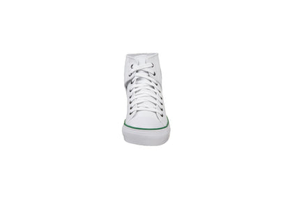 PF Flyers Bob Cousy High Top Sneakers, White/Green (Men)