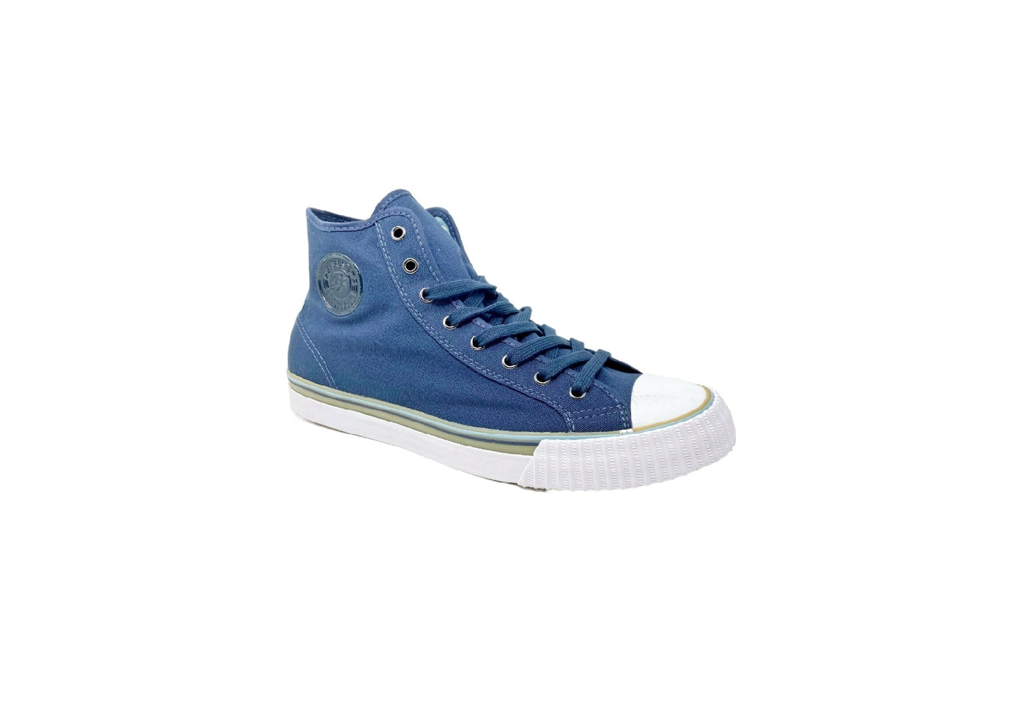 PF Flyers Center Hi Reissue, Navy/Olive/White (Men)