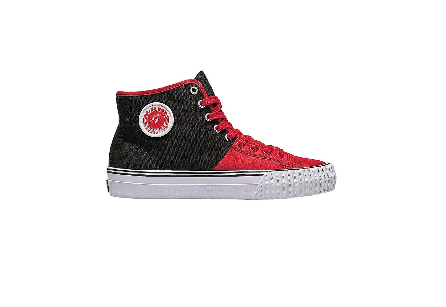 PF Flyers Center Hi Reissue, Black/Red (Men)