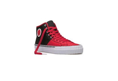 PF Flyers Center Hi Reissue, Black/Red (Men)