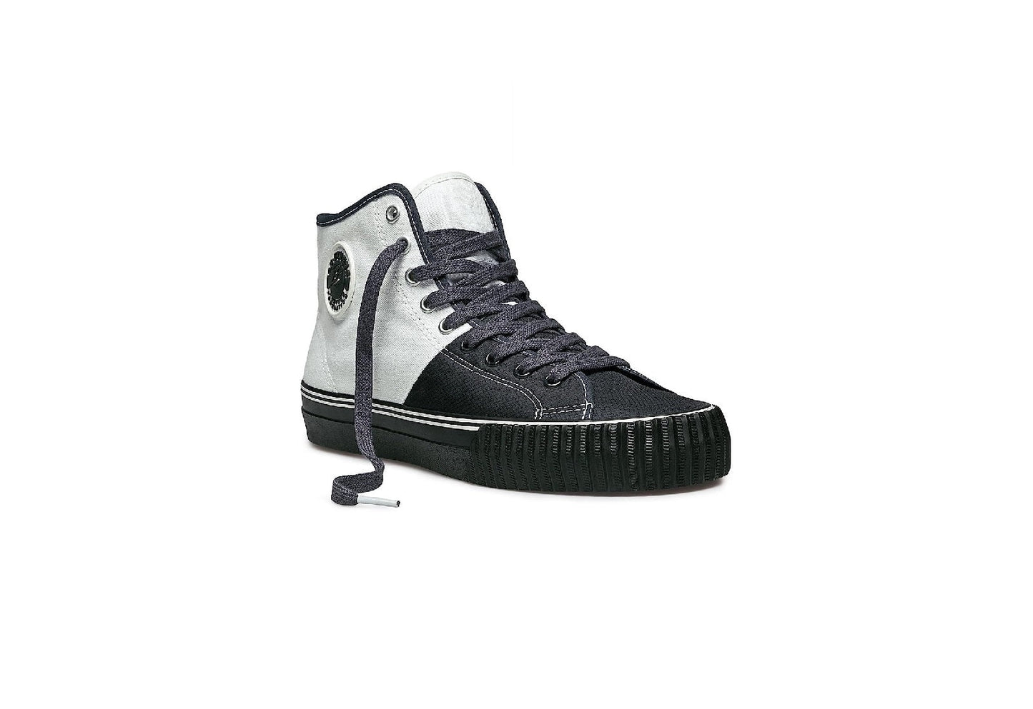 PF Flyers Center Hi Reissue, Black/White (Women)