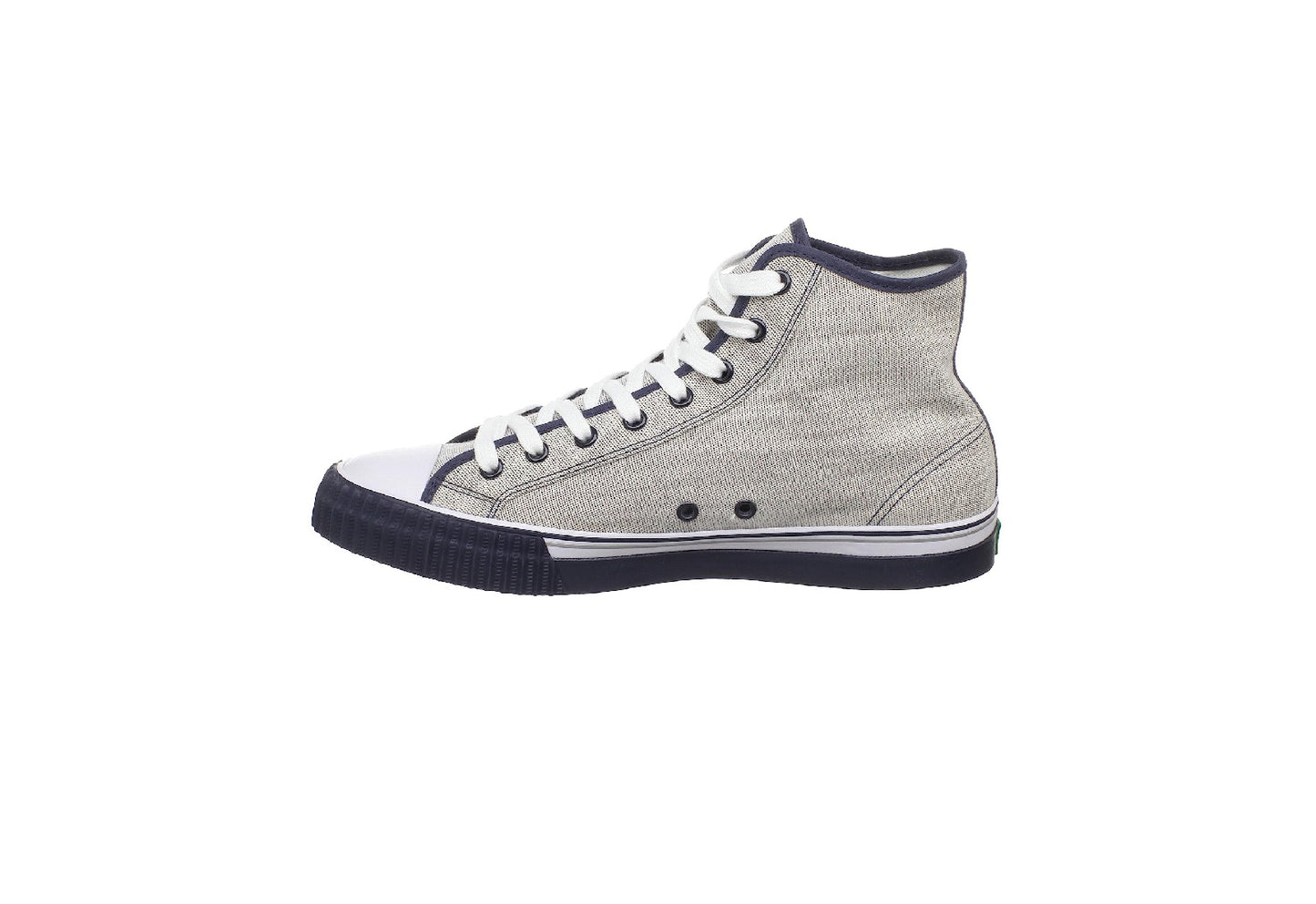 PF Flyers Center Hi Reissue, White/Navy (Men)