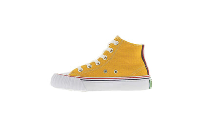 PF Flyers Center Hi Reissue, Yellow (Kids)