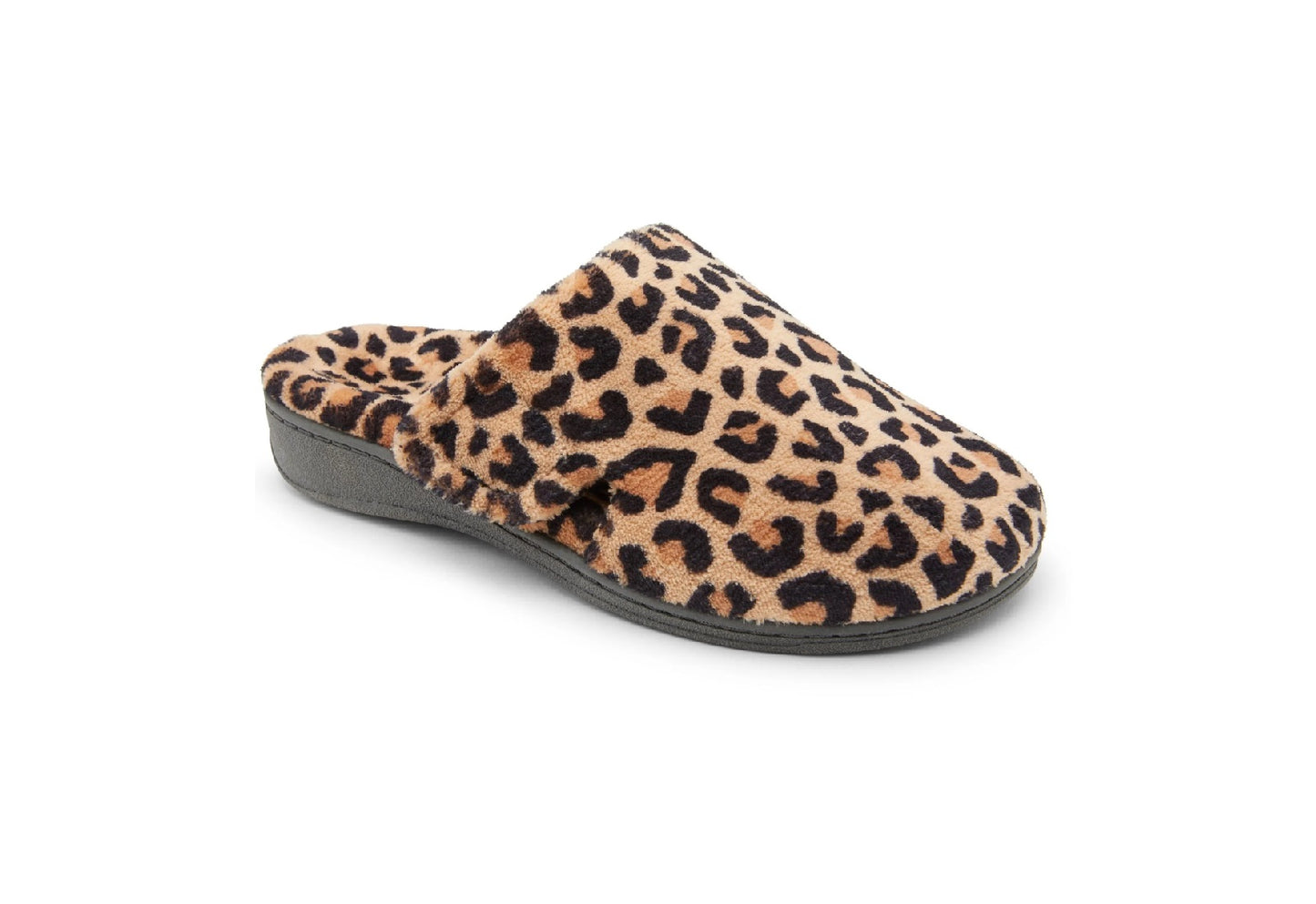 Vionic Women's Gemma Mule Slippers, Natural Leopard