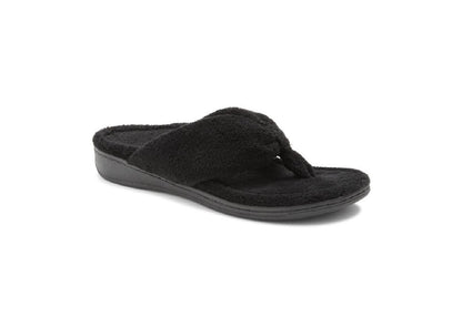 Vionic Women's Gracie Toe Post Slippers, Black