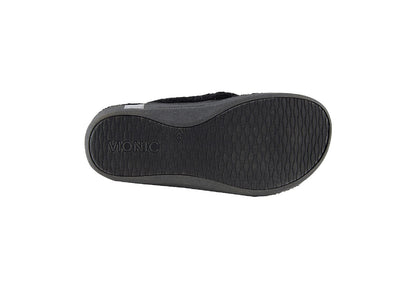 Vionic Women's Gracie Toe Post Slippers, Black