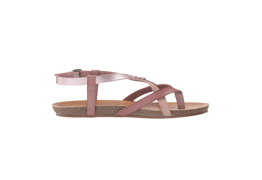 Blowfish Malibu Women's Granola-B Sandals, Mauve/Blush/Purple Sage