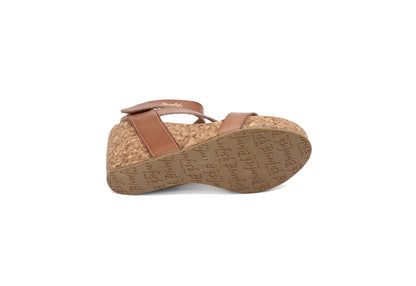 Blowfish Malibu Women's Hapuku Wedge Sandals, Arabian Sand Dyecut