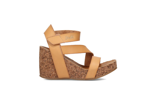 Blowfish Malibu Women's Hapuku Wedge Sandals, Nude Dyecut