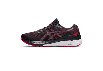 Asics Men's Gel-Kayano 28, Black/Electric Red