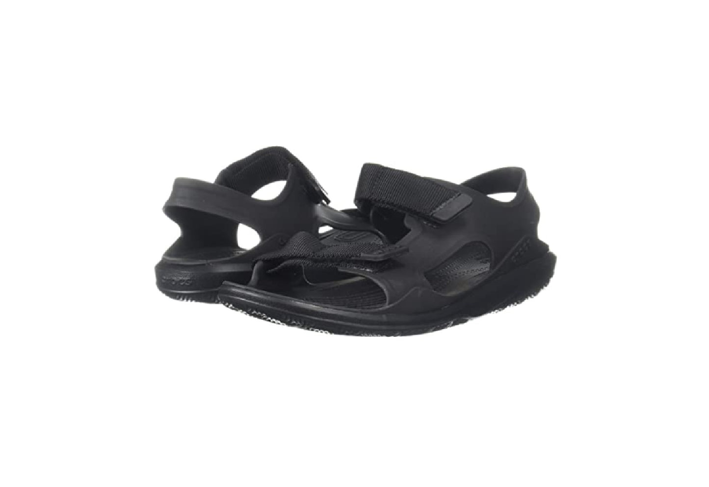 Crocs Men's Swiftwater Mesh Sandals, Black/Black