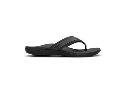 Vionic Men's Tide Toe Post Sandals, Black