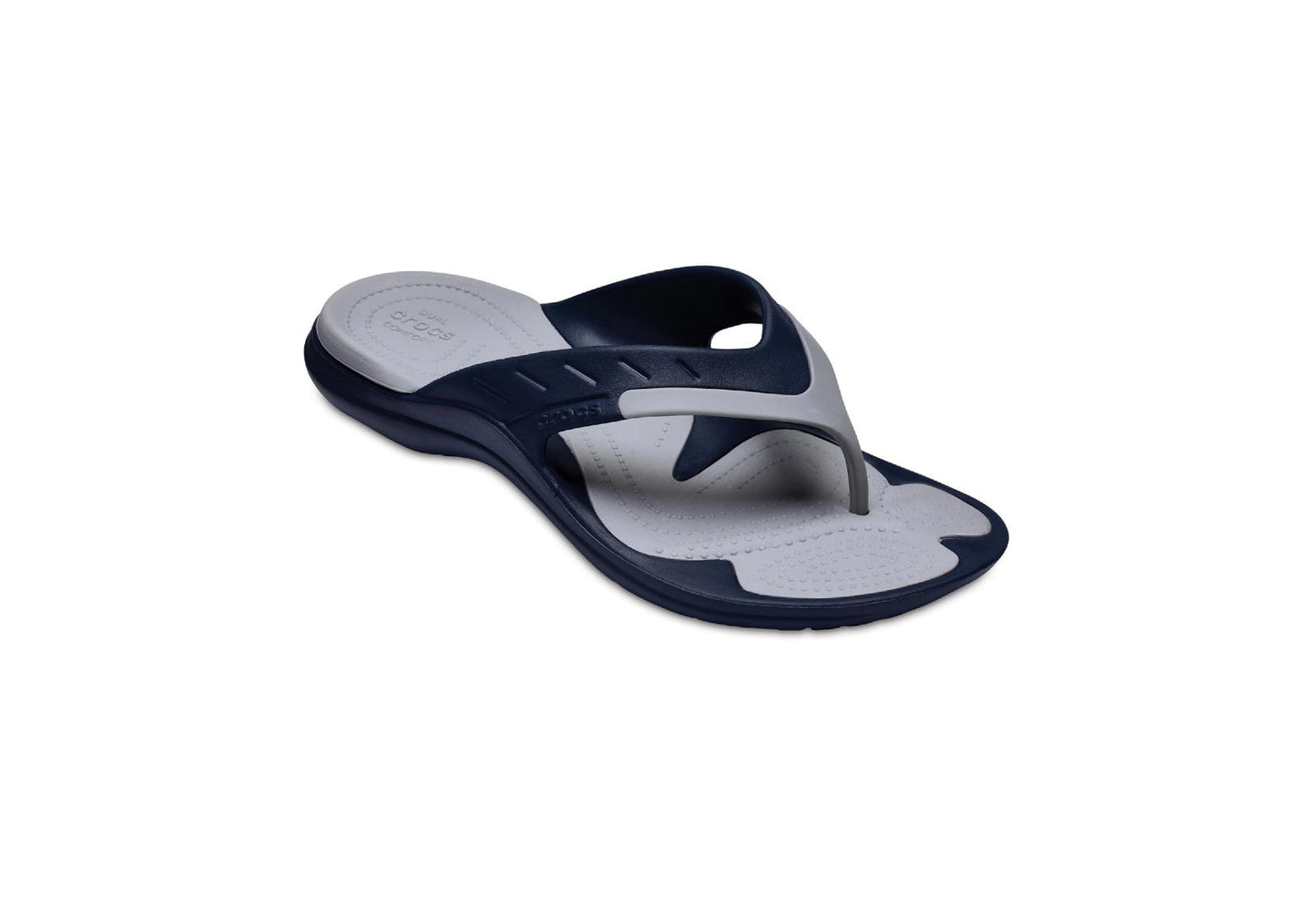 Crocs Modi Sport Flip-Flops, Navy/Light Grey (Women)