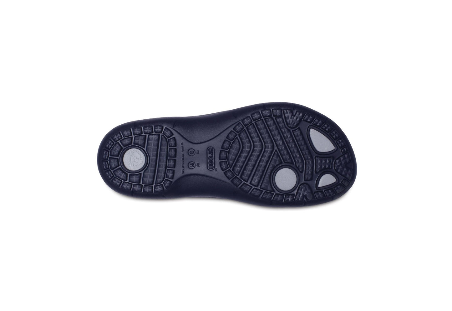 Crocs Modi Sport Flip-Flops, Navy/Light Grey (Men)