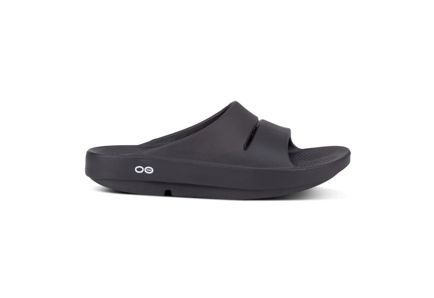 OOFOS OOahh Slide, Black (Men)