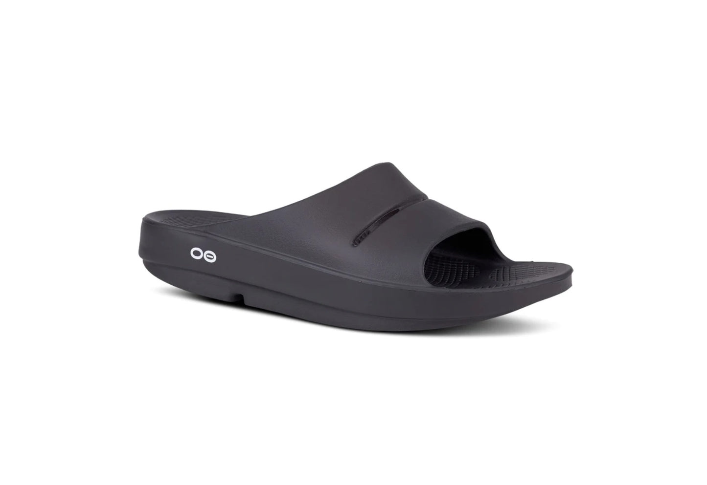 OOFOS OOahh Slide, Black (Men)