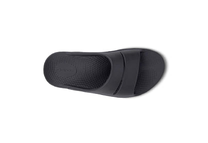 OOFOS OOahh Slide, Black (Men)