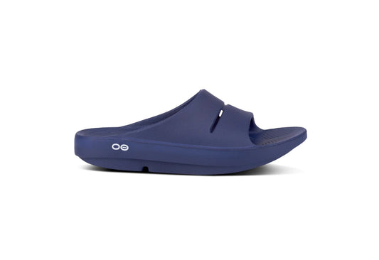 OOFOS OOahh Slide, Navy (Women)