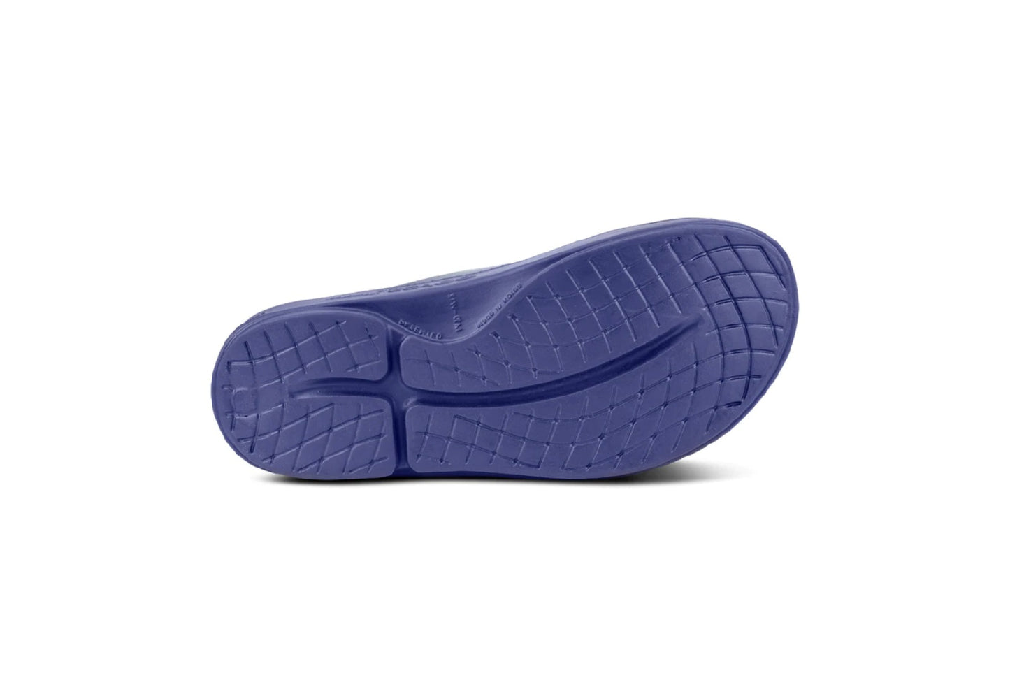 OOFOS OOahh Sport Slide, Navy/White (Men)