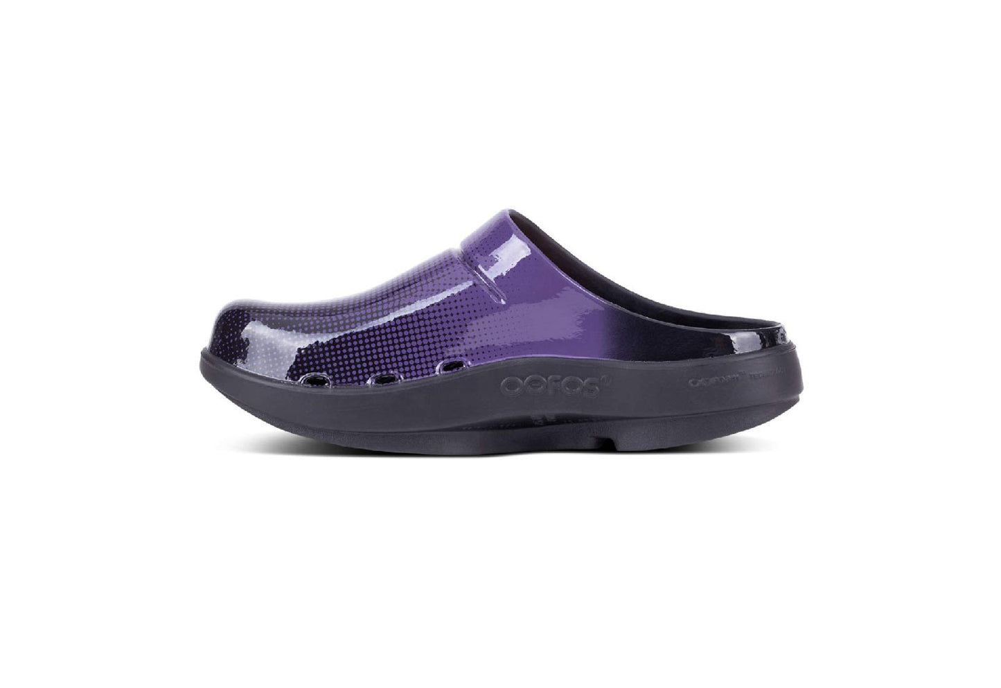 OOFOS OOcloog Clog, Pixel Purple (Women)