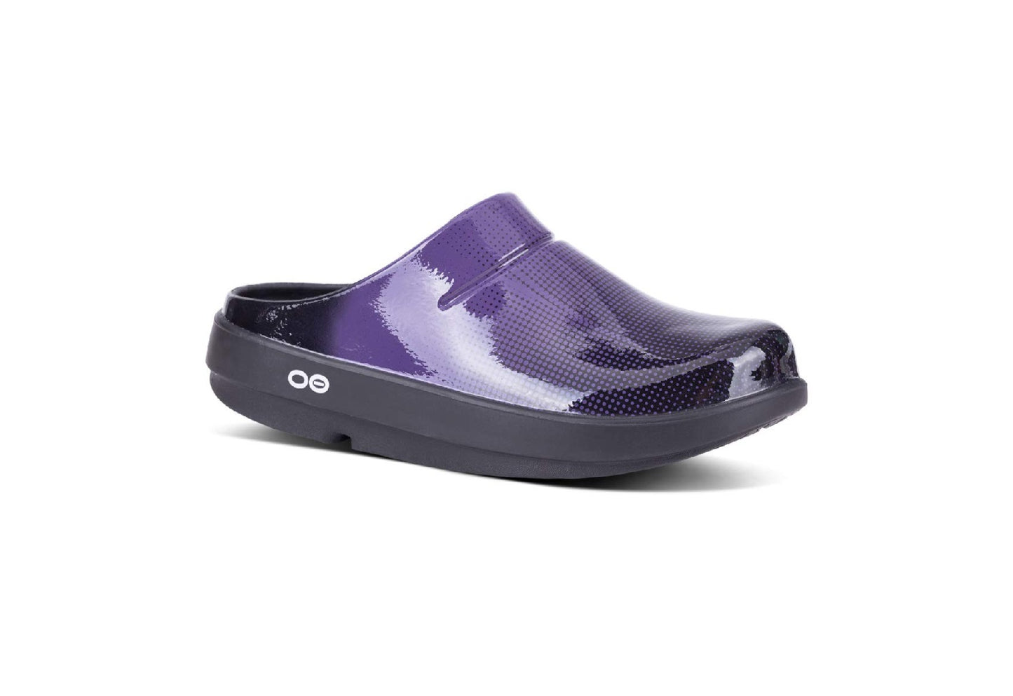 OOFOS OOcloog Clog, Pixel Purple (Men)