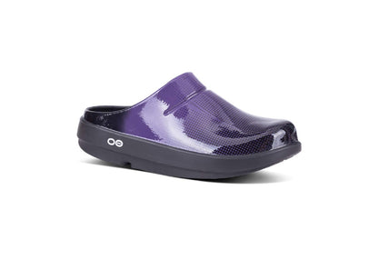 OOFOS OOcloog Clog, Pixel Purple (Men)