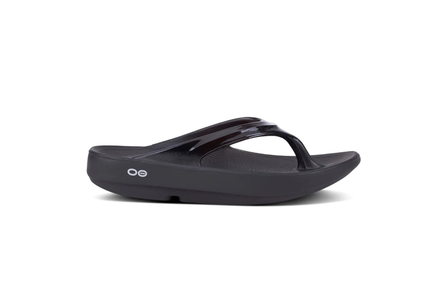 OOFOS Women's OOlala Sandal, Black