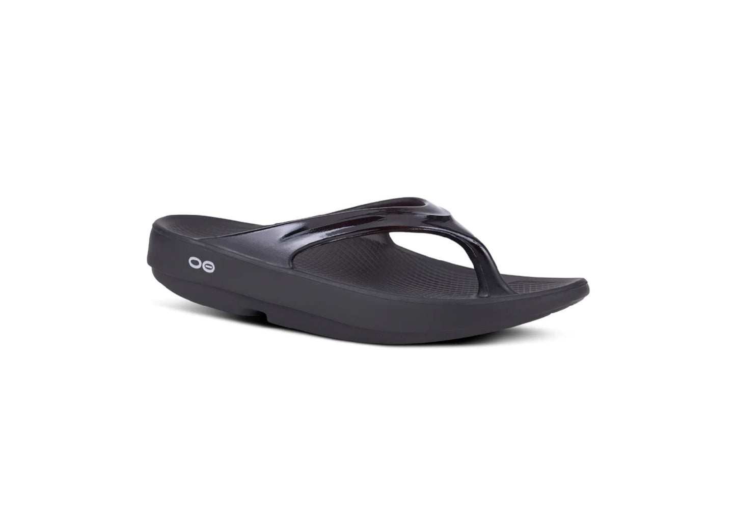 OOFOS Women's OOlala Sandal, Black