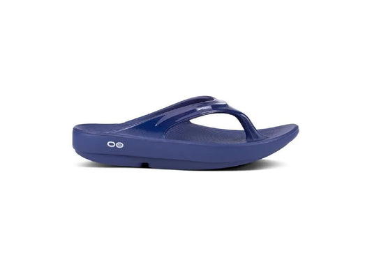 OOFOS Women's OOlala Sandal, Navy