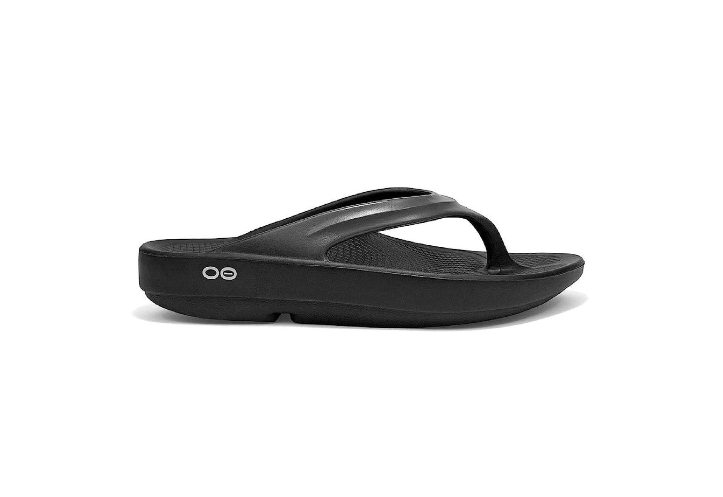 OOFOS Women's OOlala Sandal, Satin Graphite