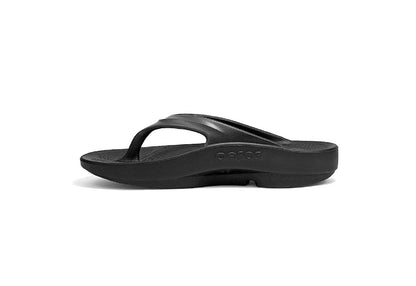 OOFOS Women's OOlala Sandal, Satin Graphite