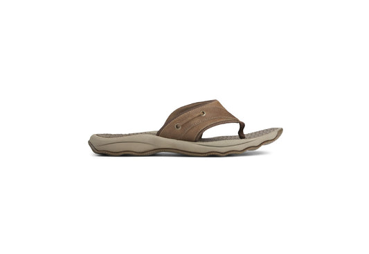 Sperry Men's Outer Banks Thong Sandals, Brown