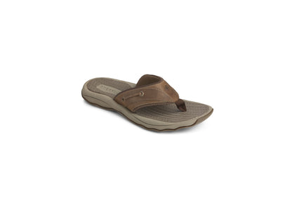 Sperry Men's Outer Banks Thong Sandals, Brown