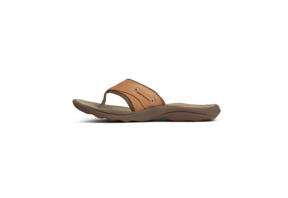 Sperry Men's Outer Banks Thong Hanging Sandals, Tan