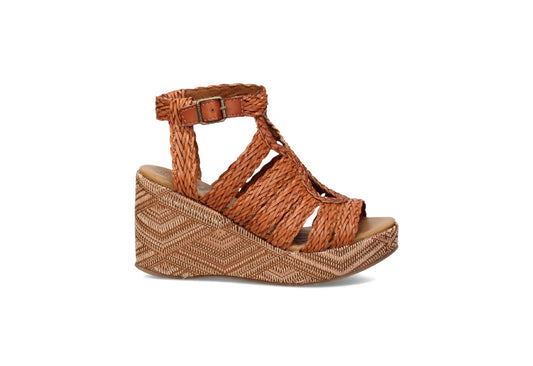 Blowfish Malibu Women's Pazazz Sandals, Scotch Sunny Weave