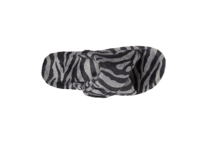 Vionic Women's Relax Slippers, Dark Grey Zebra