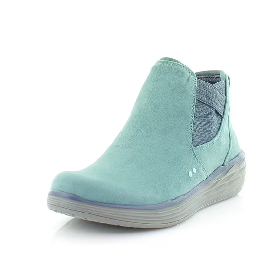 Ryka Water Repellent Stretch Ankle Noelle Boots - Artic Green