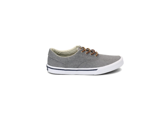 Sperry Men's Salt Washed Striper II CVO Sneaker, Grey