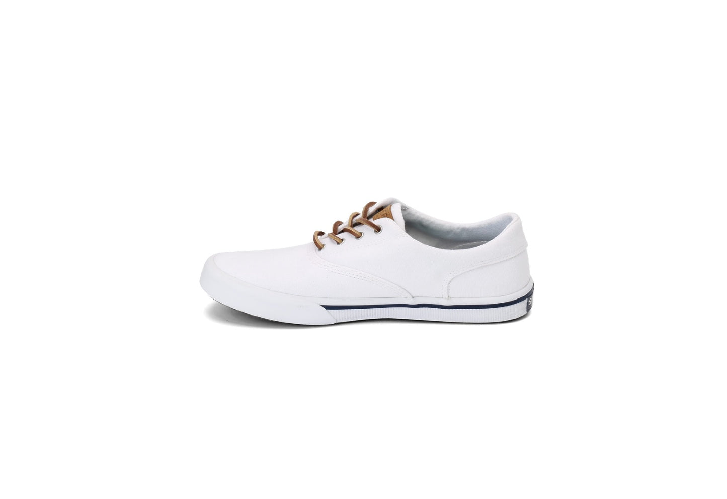 Sperry Men's Salt Washed Striper II CVO Sneaker, White