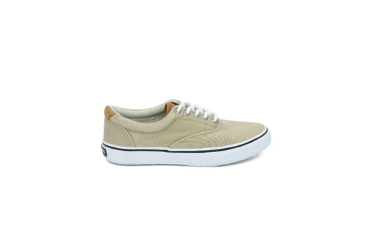 Sperry Men's Salt Washed Twill Striper CVO Sneaker, Chino