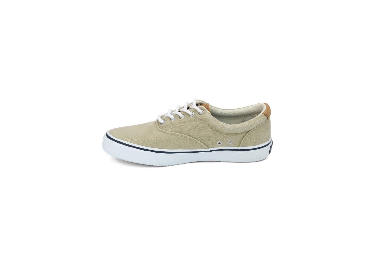 Sperry Men's Salt Washed Twill Striper CVO Sneaker, Chino