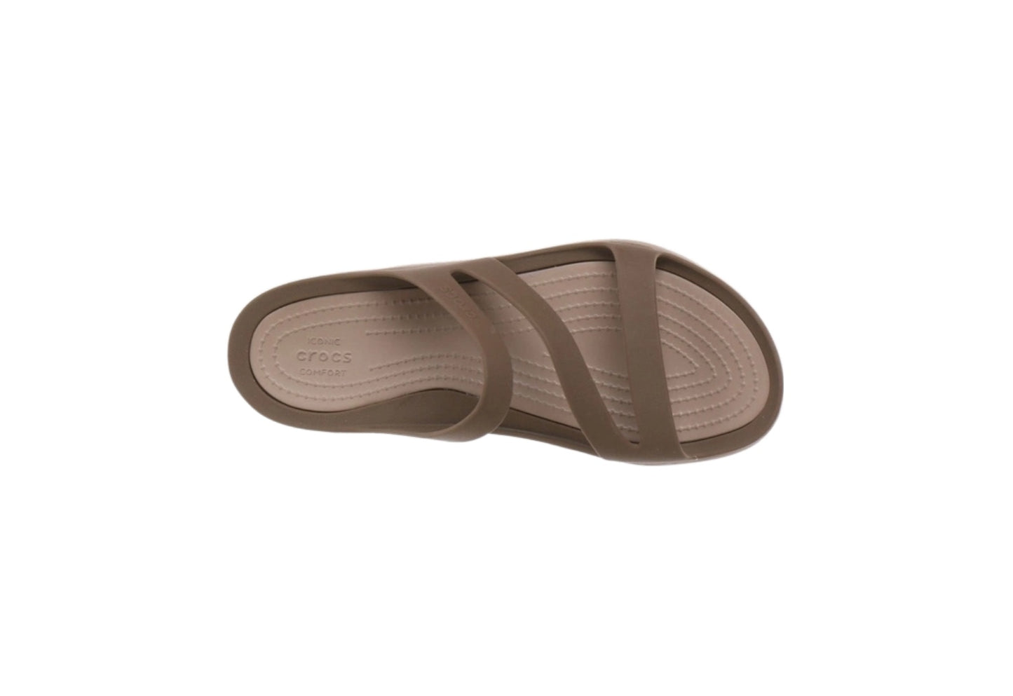 Crocs Women's Swiftwater Sandals, Walnut