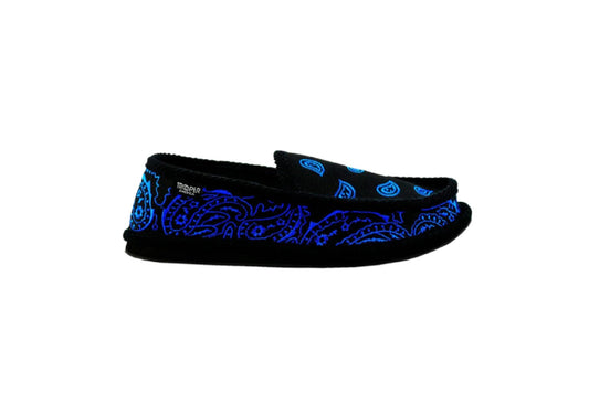 Trooper America KS-002E Slip-On, Black/ Royal (Men)