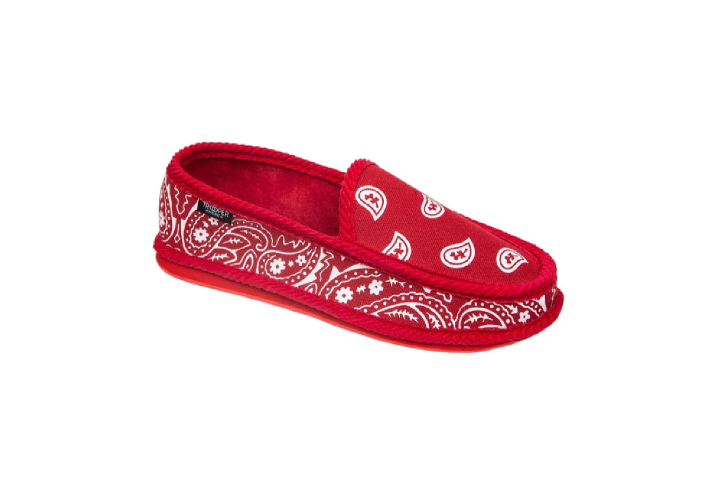 Trooper America KS-002 Slip-On, Red/White (Women)