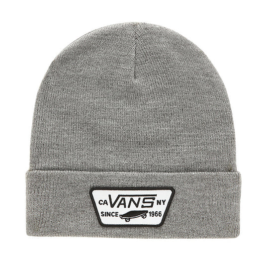 Vans Unisex Beanie, (Milford) Heather Grey, One Size