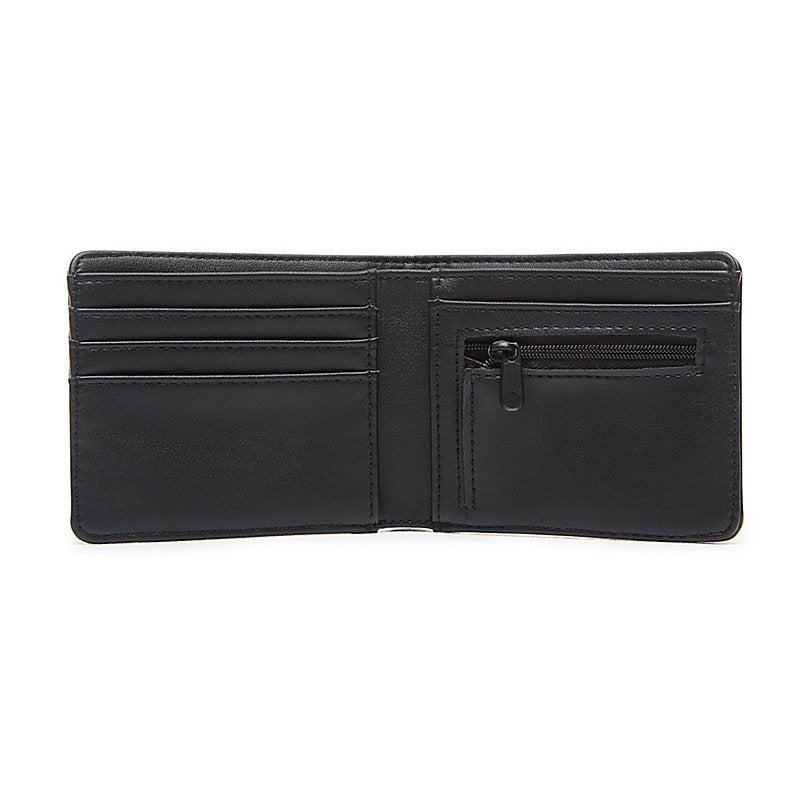 Vans Men's Drop V Bifold Wallet, Black