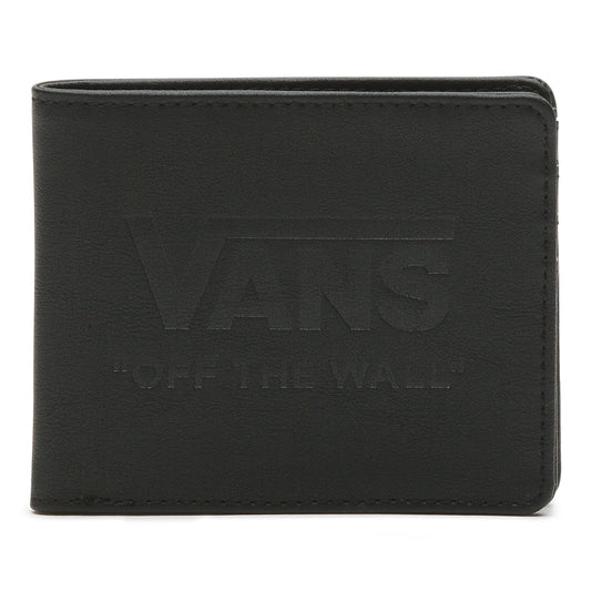 Vans Men's Vans Logo Bifold Wallet, Black